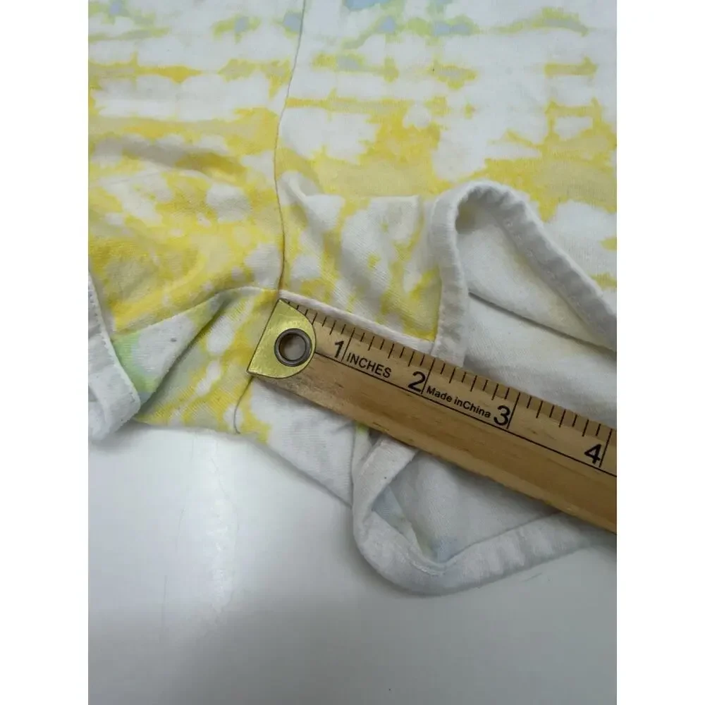 Old Navy Childrens Girls Shirt Size XL (14) White Tye-Dye Sweat Shorts
